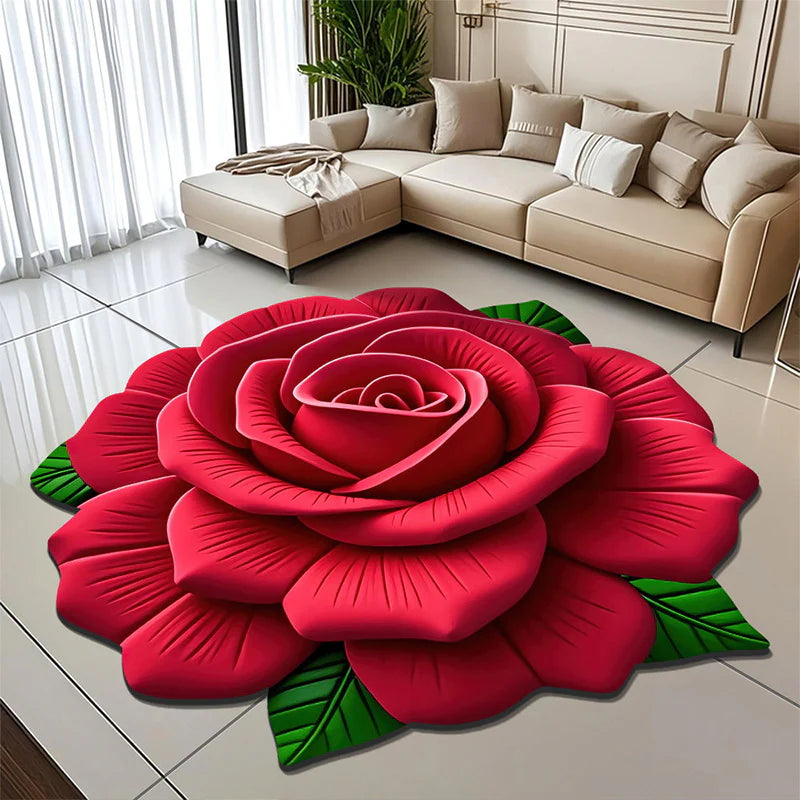šŗLimited Time Half Price - Floral Plush and Diatomaceous Earth Floor Mat