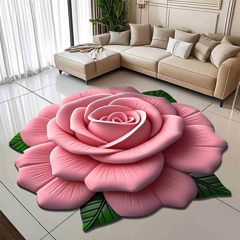 šŗLimited Time Half Price - Floral Plush and Diatomaceous Earth Floor Mat