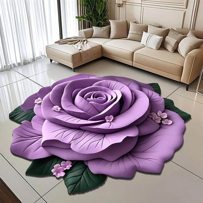 šŗLimited Time Half Price - Floral Plush and Diatomaceous Earth Floor Mat