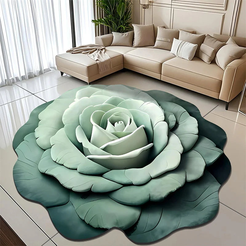šŗLimited Time Half Price - Floral Plush and Diatomaceous Earth Floor Mat