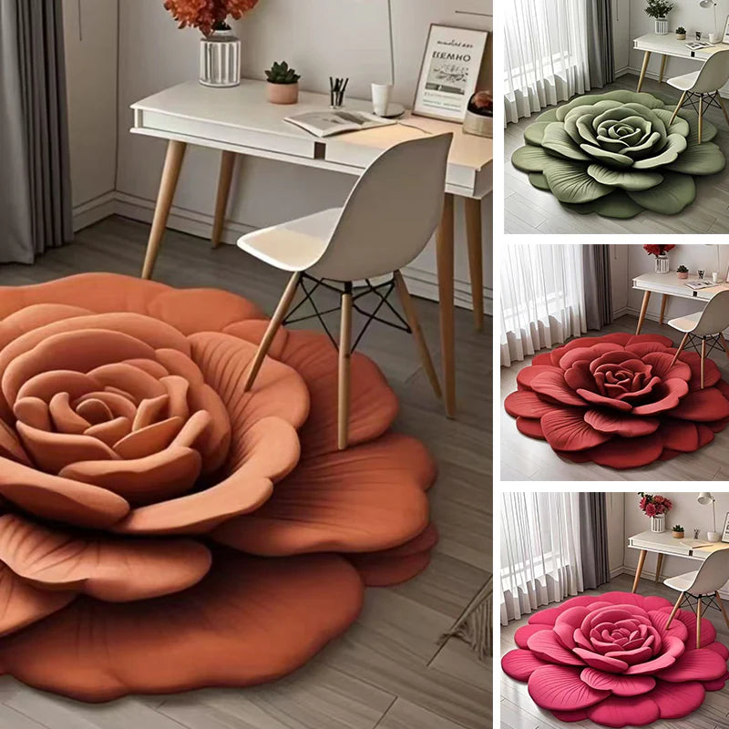 šŗLimited Time Half Price - Floral Plush and Diatomaceous Earth Floor Mat