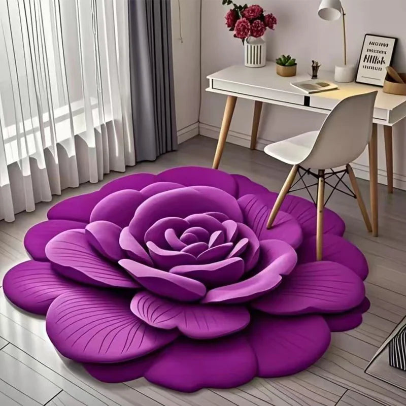 šŗLimited Time Half Price - Floral Plush and Diatomaceous Earth Floor Mat
