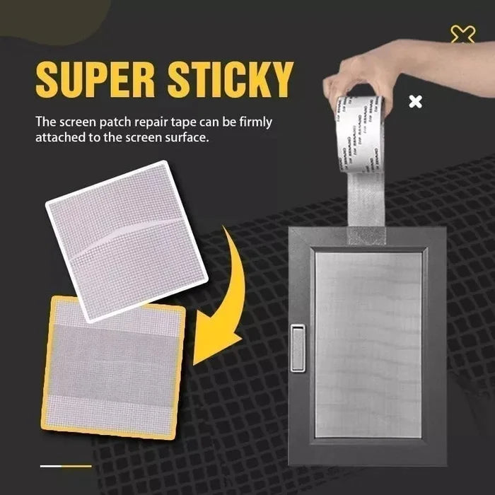 Window Mesh Repair Roll – Quick Fix for Broken Screens