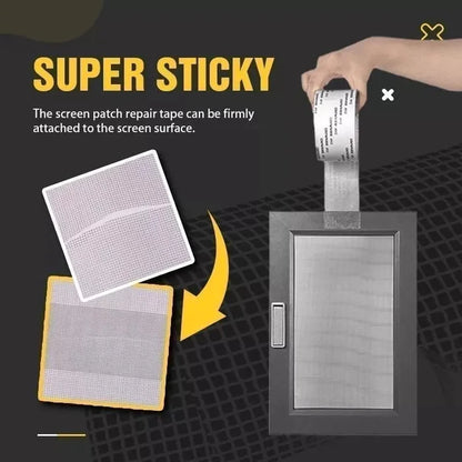Window Mesh Repair Roll – Quick Fix for Broken Screens
