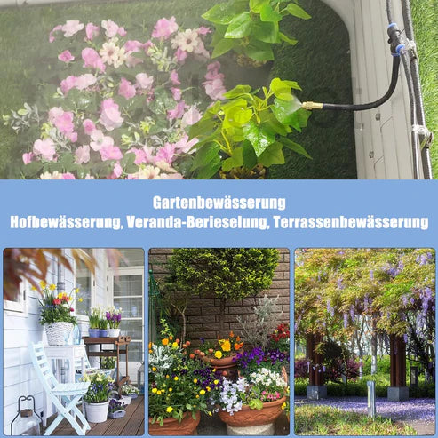 🌱360° curved garden automatic watering system