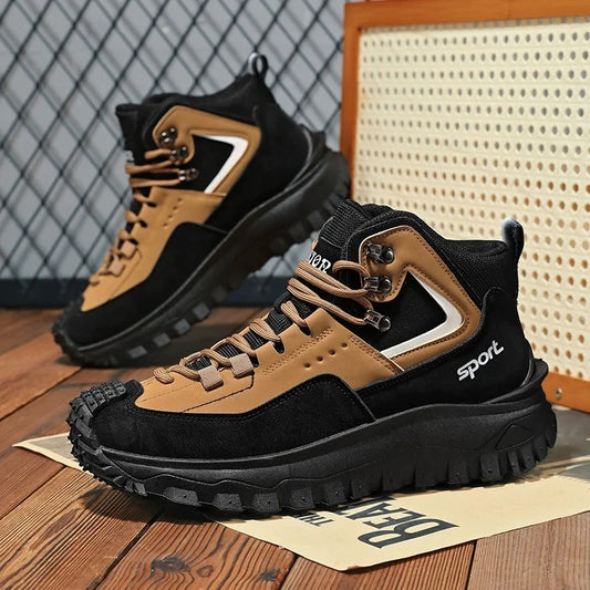 Men's Outdoor Hiking Boots Work Boots - Waterproof
