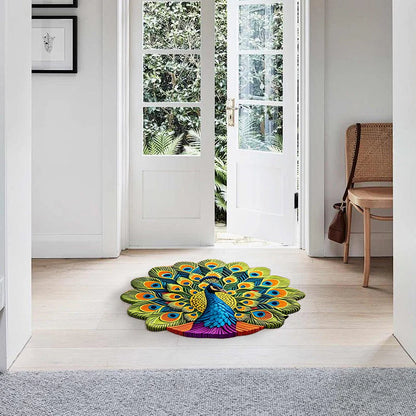 ⏳Time-Limited Special⏰Quick-Dry Non-Slip Peacock Mat